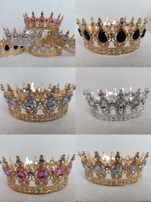 Корона для торту велика прикраса декор діадема