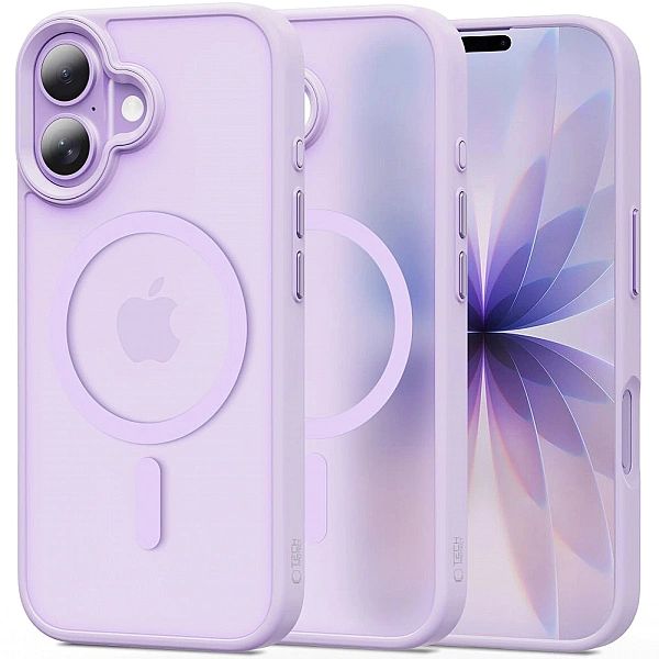 Etui Tech-Protect MagMat MagSafe na iPhone 17 - fioletowe