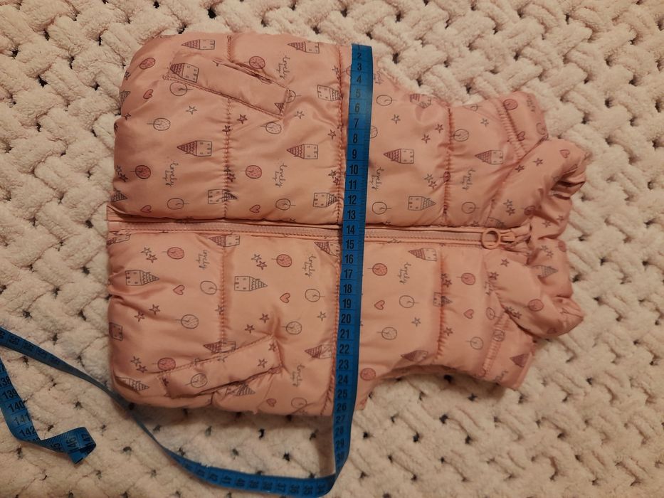 Желетка на дівчтнку 6-12м