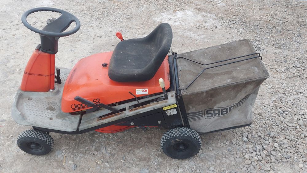 Traktorek Kosiarka Sabo Clipper 52 Rider Z  Koszem Transportem