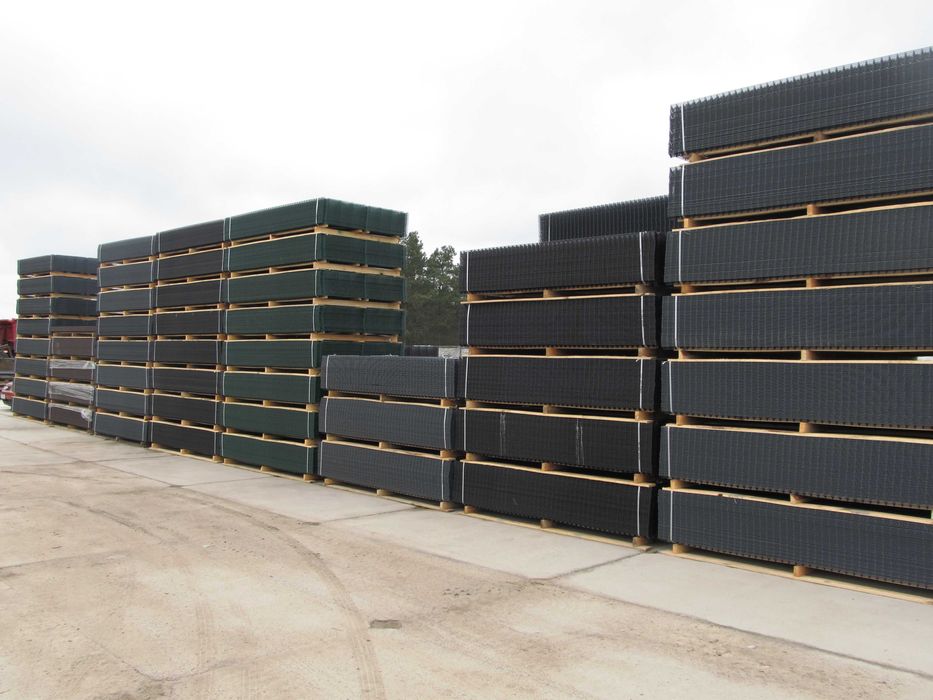 Panele Ogrodzeniowe Fi 4 H 133 + 25cm podmurówka (komplet) PRODUCENT