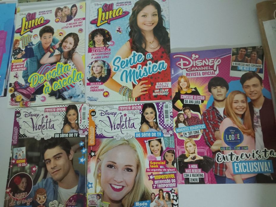 Revistas Violetta, Soy Luna, Disney
