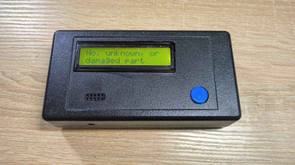 LCR транзистор тестер