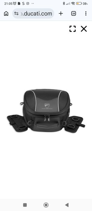 Bolsa para banco passageiro Ducati