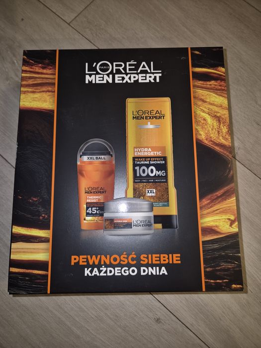 L’Oréal Men Expert zestaw prezentowy dla mężczyzny – żel, krem, antype