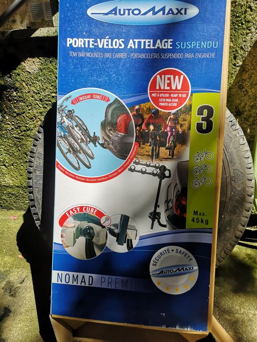 Porta bicicletas suspenso