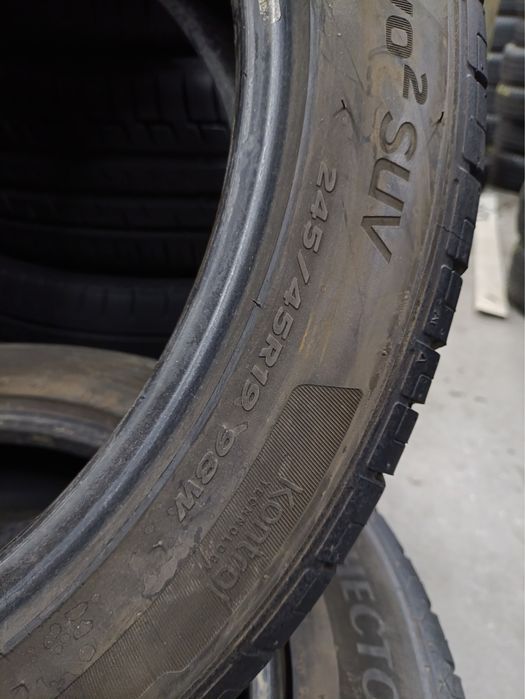 Комплект літньої гуми 245/45/19 Hankook