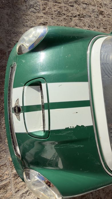 Mini cooper verde criança