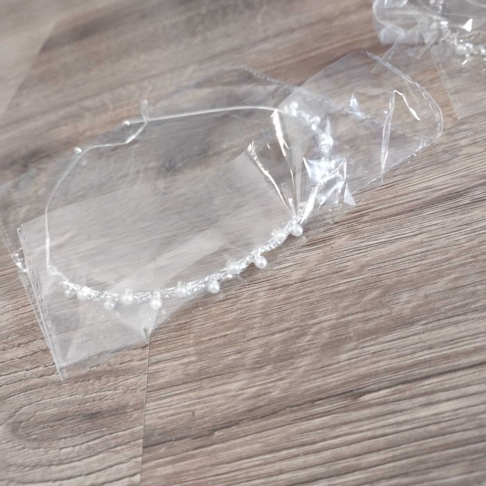 Diadem FRCOLOR 4 sztuki damskich kryształów ślubnych
