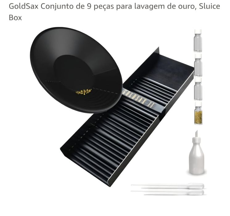 Bateia e calha de escoamento conjunto completo Novo