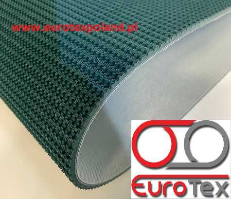 podajnik kubełkowy przenośnik taśmowy pas guma elewator czerpak ziarno