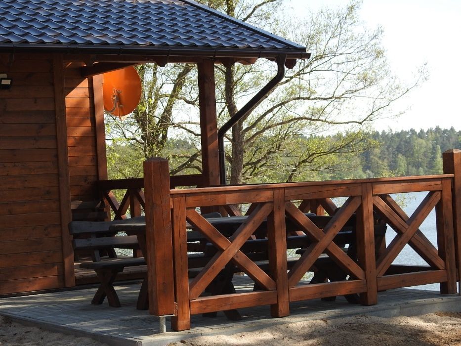 Domek letniskowy,Kaszuby, własna linia brzegowa!