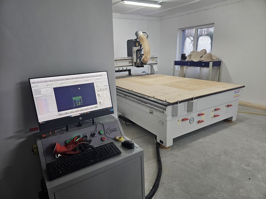 Frezowanie CNC | Cięcie | Sklejka | MDF | Tworzywa