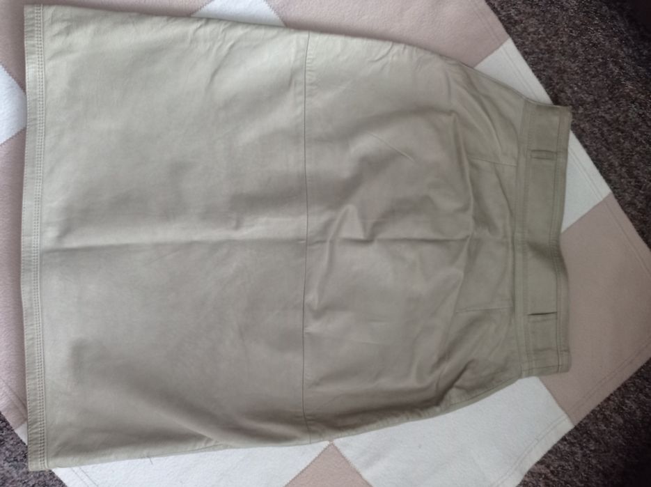 Skórzana spódnica s