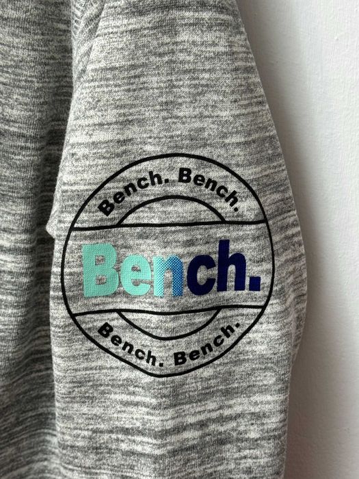 Bluza z kapturem bawełniana oversize crop hoodie Bench 36 38 S M