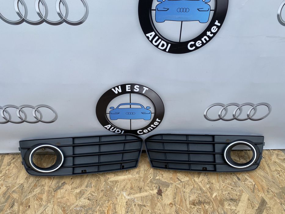 Audi A4 B8 решітки противотуманок ауді а4 б8 решітки бампера