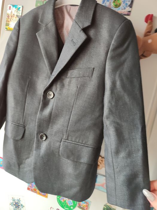 Школьный пиджак и жилетка на рост 116см