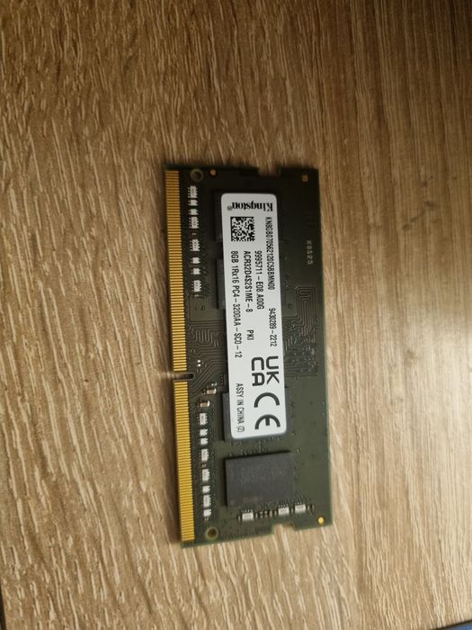 Pamięć RAM DDR4 8GB - do laptopa