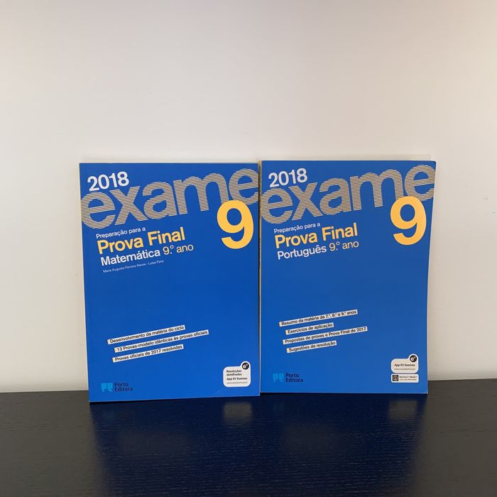 Livros Exames 9º ano