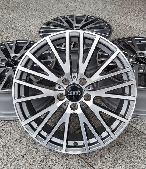 Alufelgi 18 5x112 Audi a3 a4 a6 a8 Q3 TT Grafit #60
