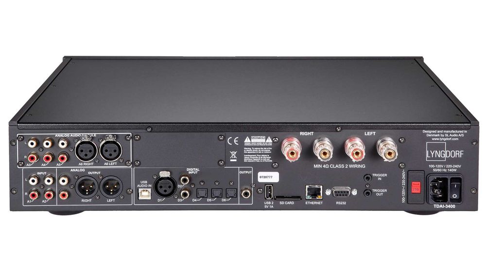 Wzmacniacz Lyngdorf TDAI - 3400 - raty 0% [S4Home] - Oświęcim