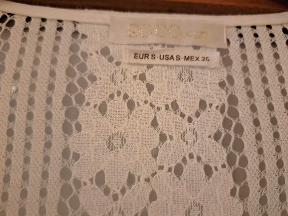 Túnica de praia tamanho único