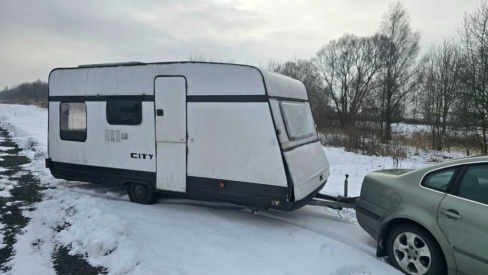 Przyczepa kempingowa Buerstner ZAREJESTROWANA lub na działkę ryby