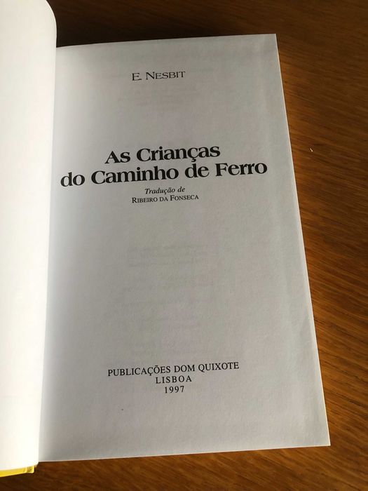 As crianças do caminho de ferro    E. NESBIT