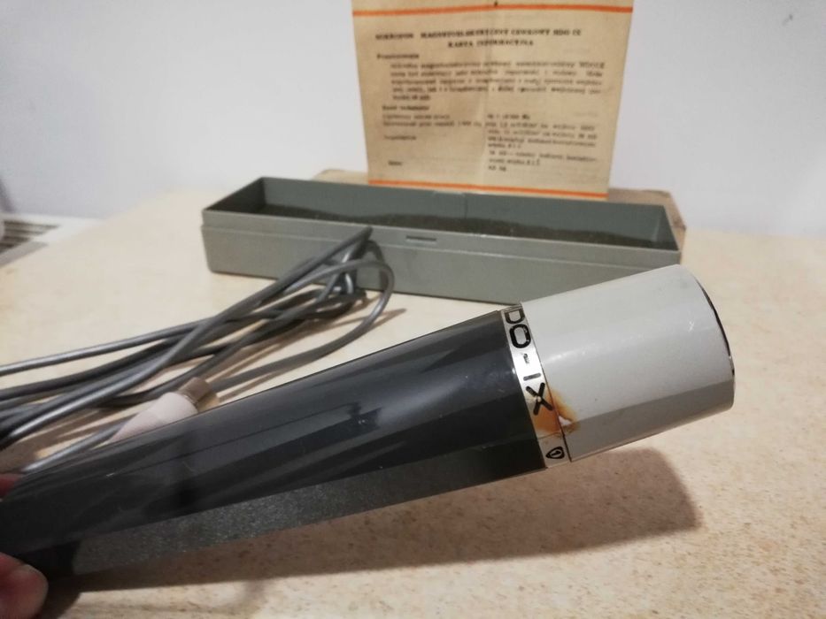 PRL Stary mikrofon Tonsil Unitra MDO-IX