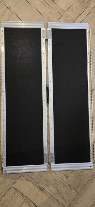 Rampa 122cm podjazd dla wózków inwalidzkich aluminiowa