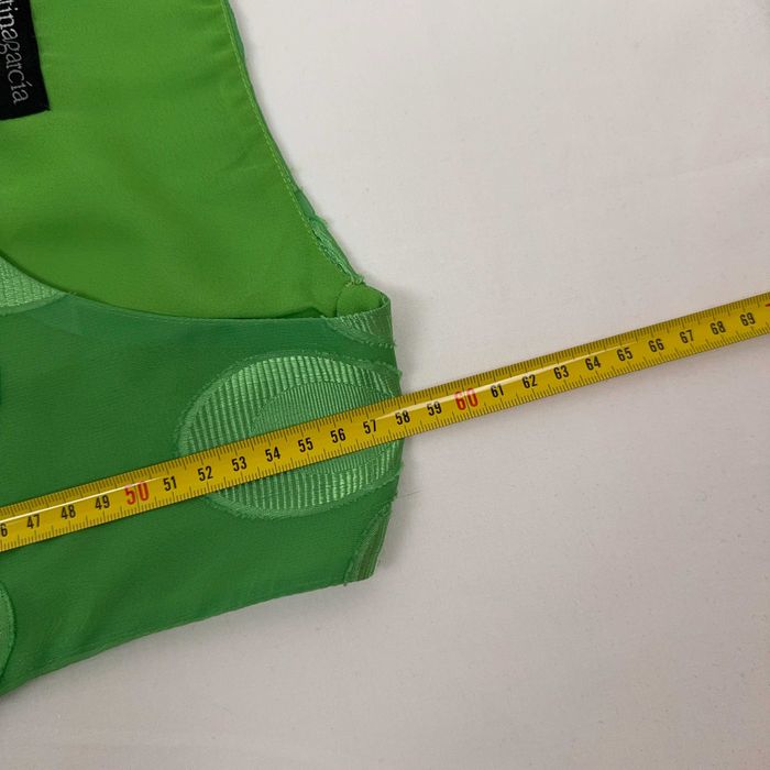 Blusa Cristina Garcia Sem Mangas Verde L