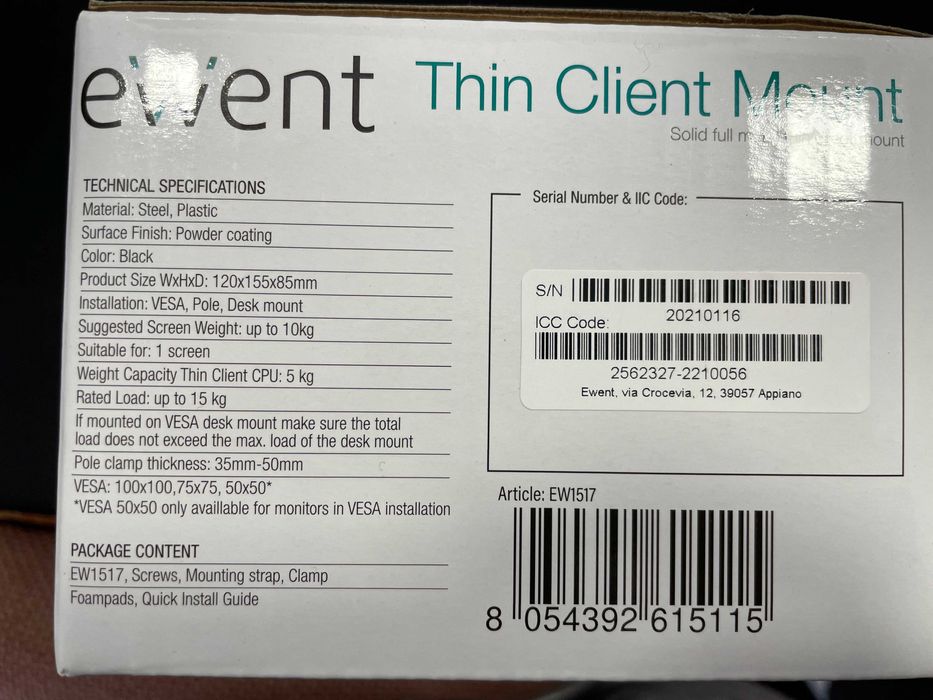 Suporte Para PC Ewent EW151764550508539011123