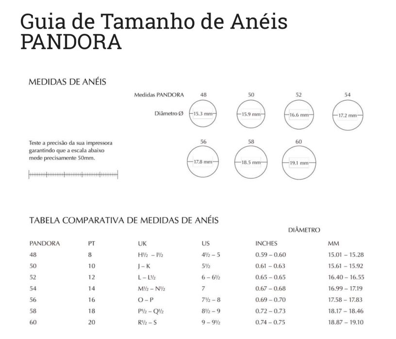 Anel Pandora NOVO