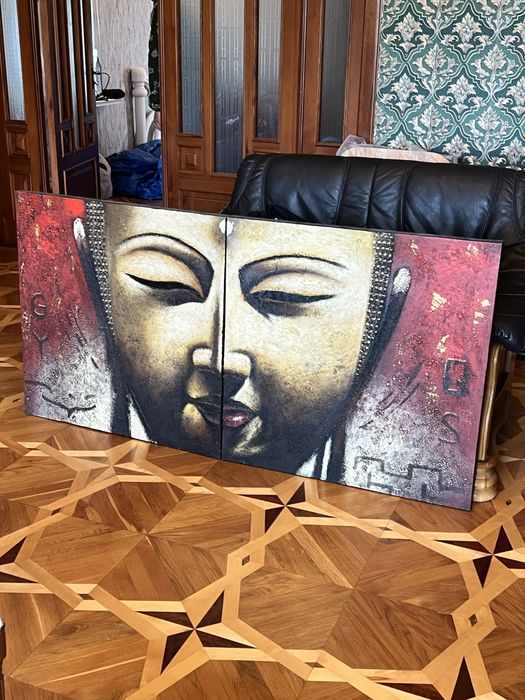 Продам два полотна картини Будда