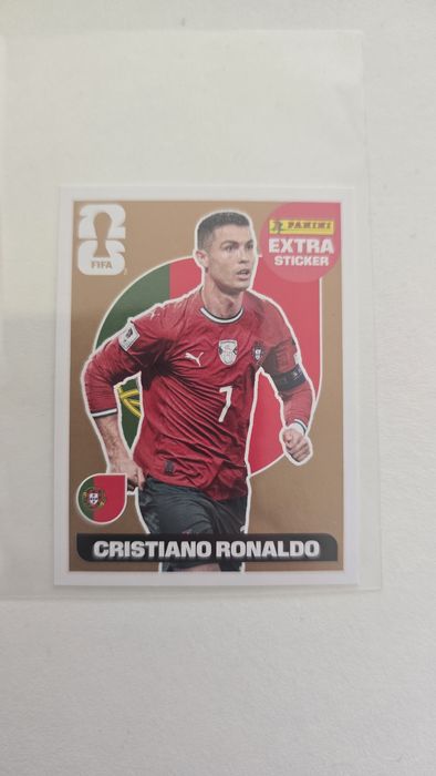Cromo ronaldo panini world cup 2026