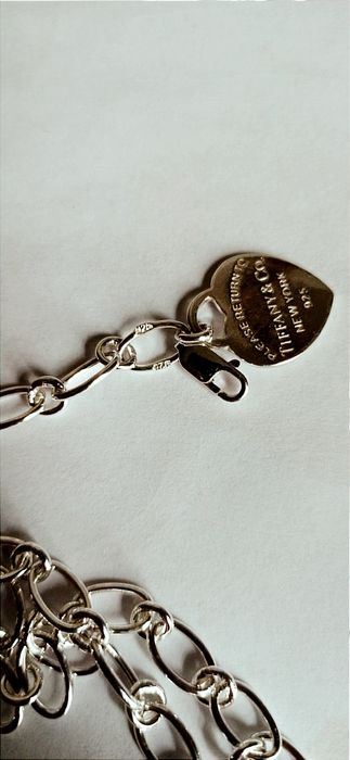 Колье с браслетом серебряные