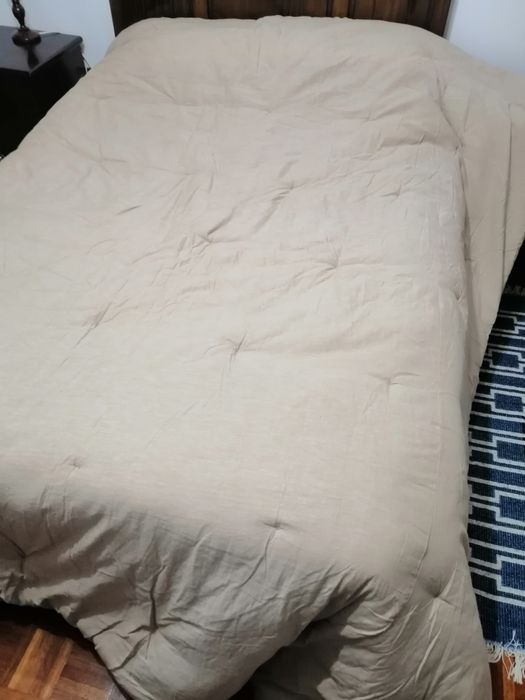 Edredron gato preto novo