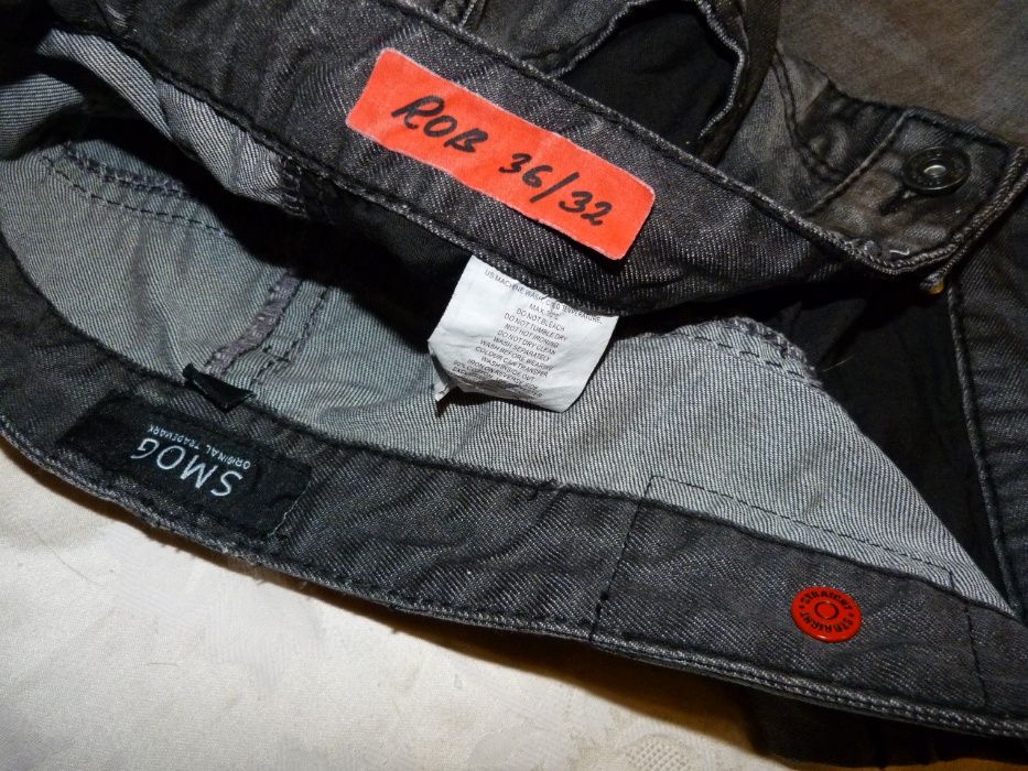 Джинсы серые оригинал SMOG 38/32