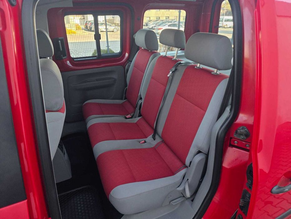 Vw Caddy Life 1,4 Mpi 2009r 5-Drzwi Klimatronik Alu-felgi Bezwypadek!