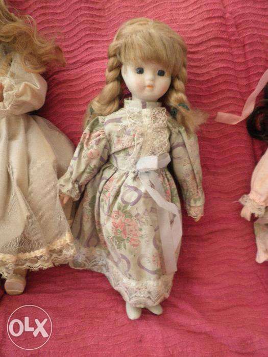 Várias Bonecas de porcelana-Preciosidades p/Coleccionador valor total