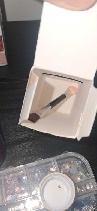 Liquid eye shadow brilhantes para olhos pinça