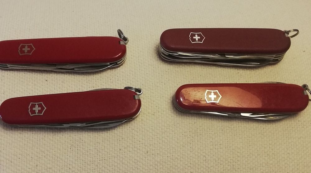 4 canivetes Vitorinox