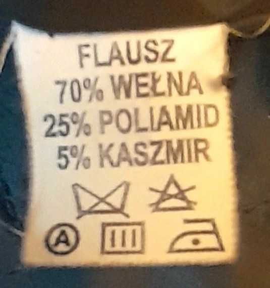 Wełniany płaszcz męski .Interstyl.Rozmiar 52
