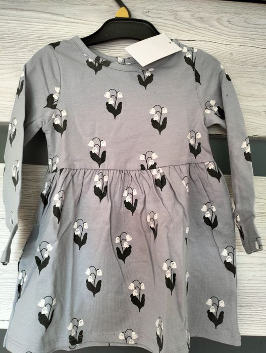 Sukienka dziewczęca h &m rozmiar 92 cm.