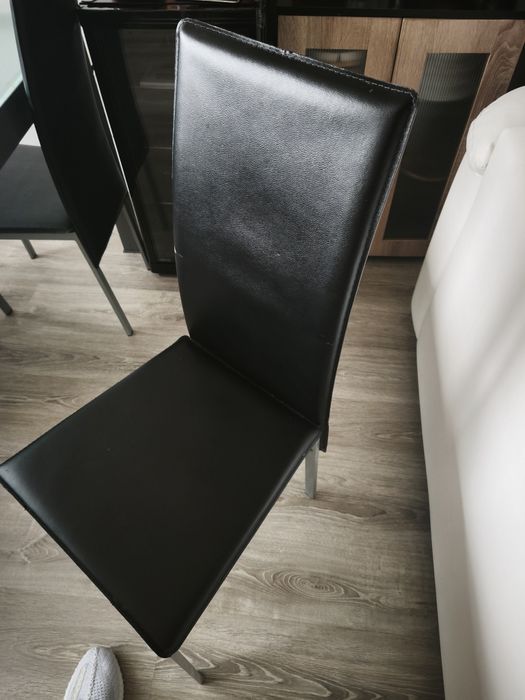 Mesa de jantar de vidro