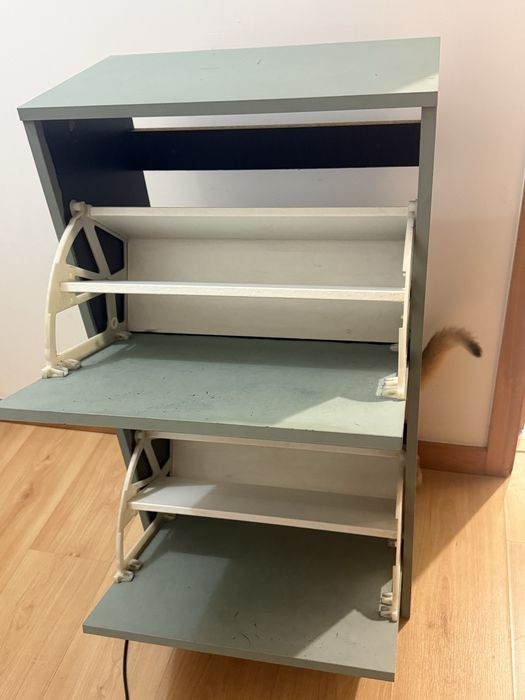 Sapateira ikea pintada
