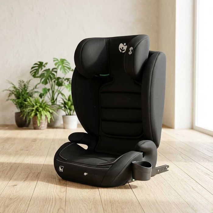 Fotelik Samochodowy 15-36 kg 100-150 cm ISOFIX Dla Dziecka I-size ECE R129 Czarny + GRATISY