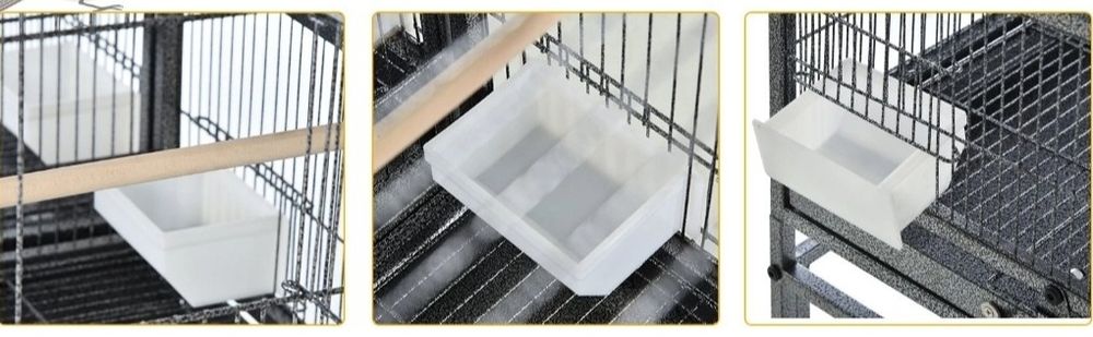 Gaiola para aves de porte médio - Nova