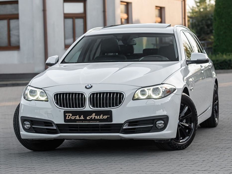 BMW Seria 5 520d LCI XDrive 184KM Navi Pano Led Camera Skóra Full Gwarancjia