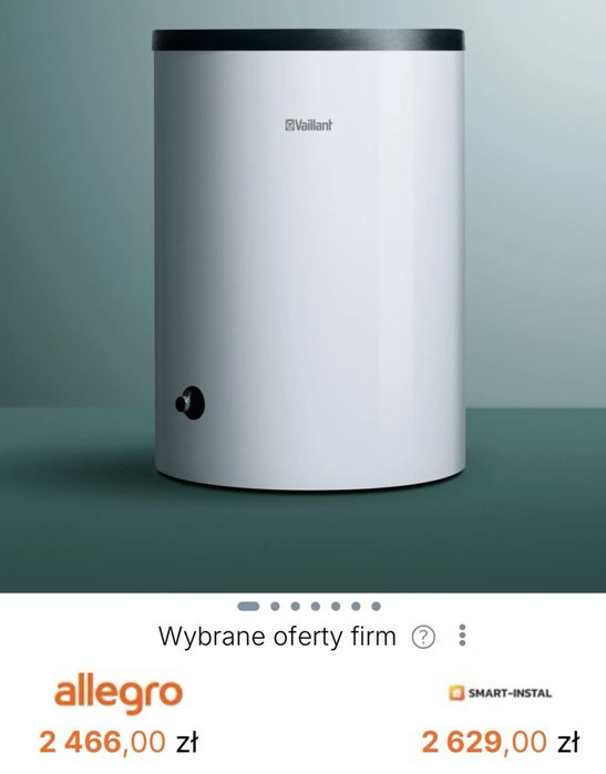 Bojler Vaillant 120 L  cwu